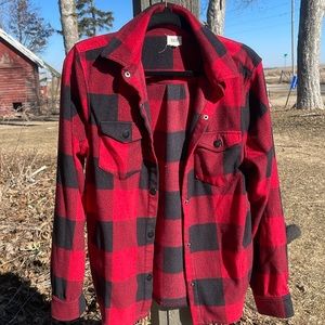 Red & Black Plaid Flannel